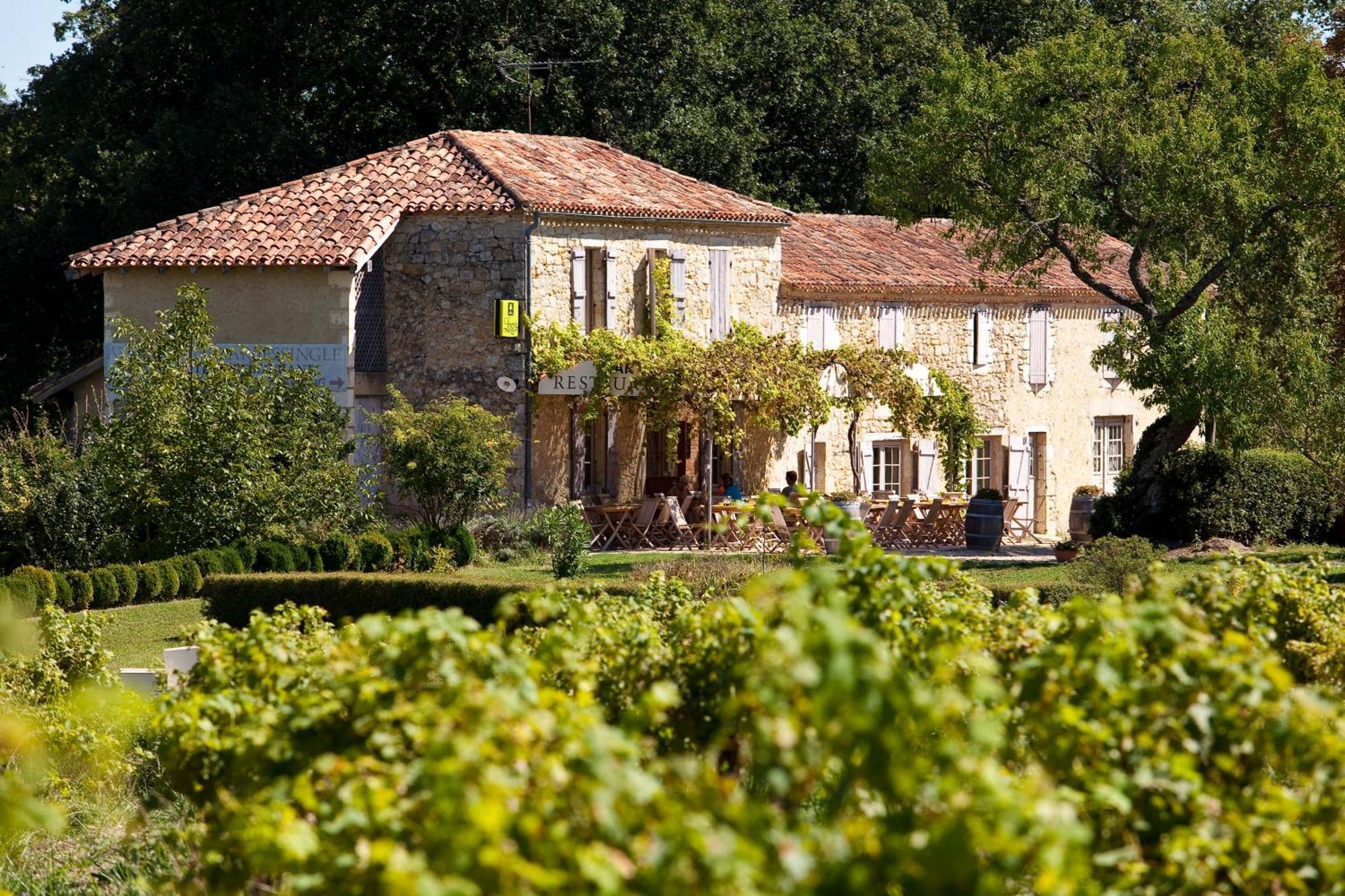 Logis L'Auberge De Larressingle Esterno foto