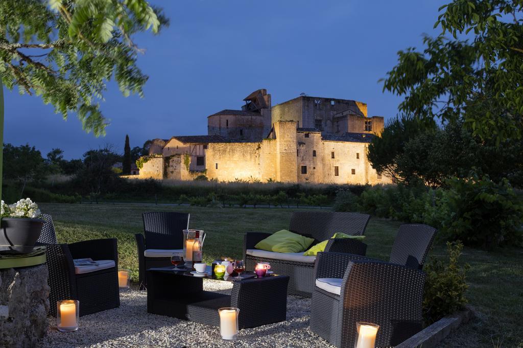 Logis L'Auberge De Larressingle Esterno foto